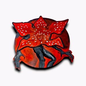 a hand made Demogorgan painting kit